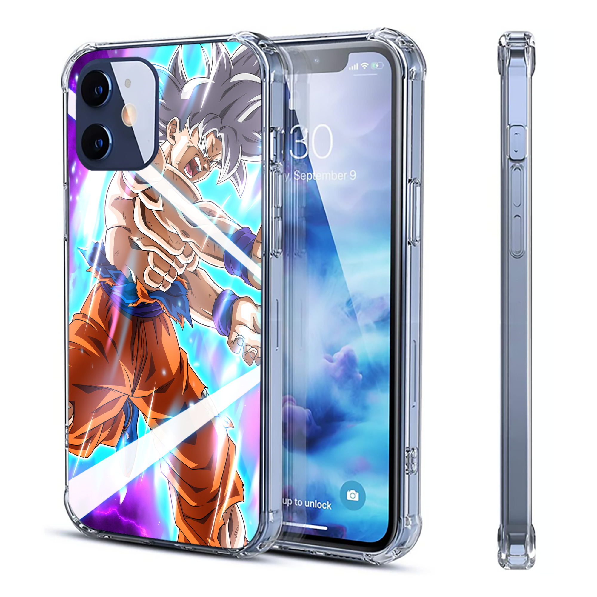 （画像用） ドラゴンボール DRAGON BALL 【iPhone 12シリーズ対応】透明スマホケース（クリアソフトケース）